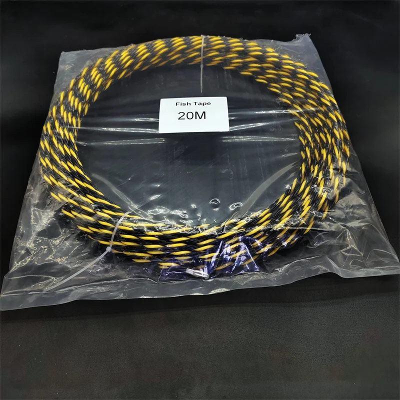Three Cores Nylon Cable Puller 10m PET Fish Tape