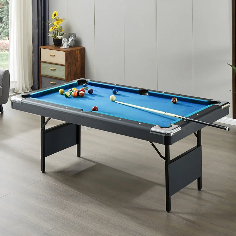 Classical Carom 7FT 8FT 9FT Foldable Pool Table Billiard Snooker Pool Table With Ball Return