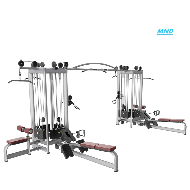 Sport Exercise Factory Shandong Station Multi Gym/Functional Cross  Trainer Gym/ Commercial Fitness Equipment