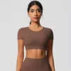 Short Top Brown