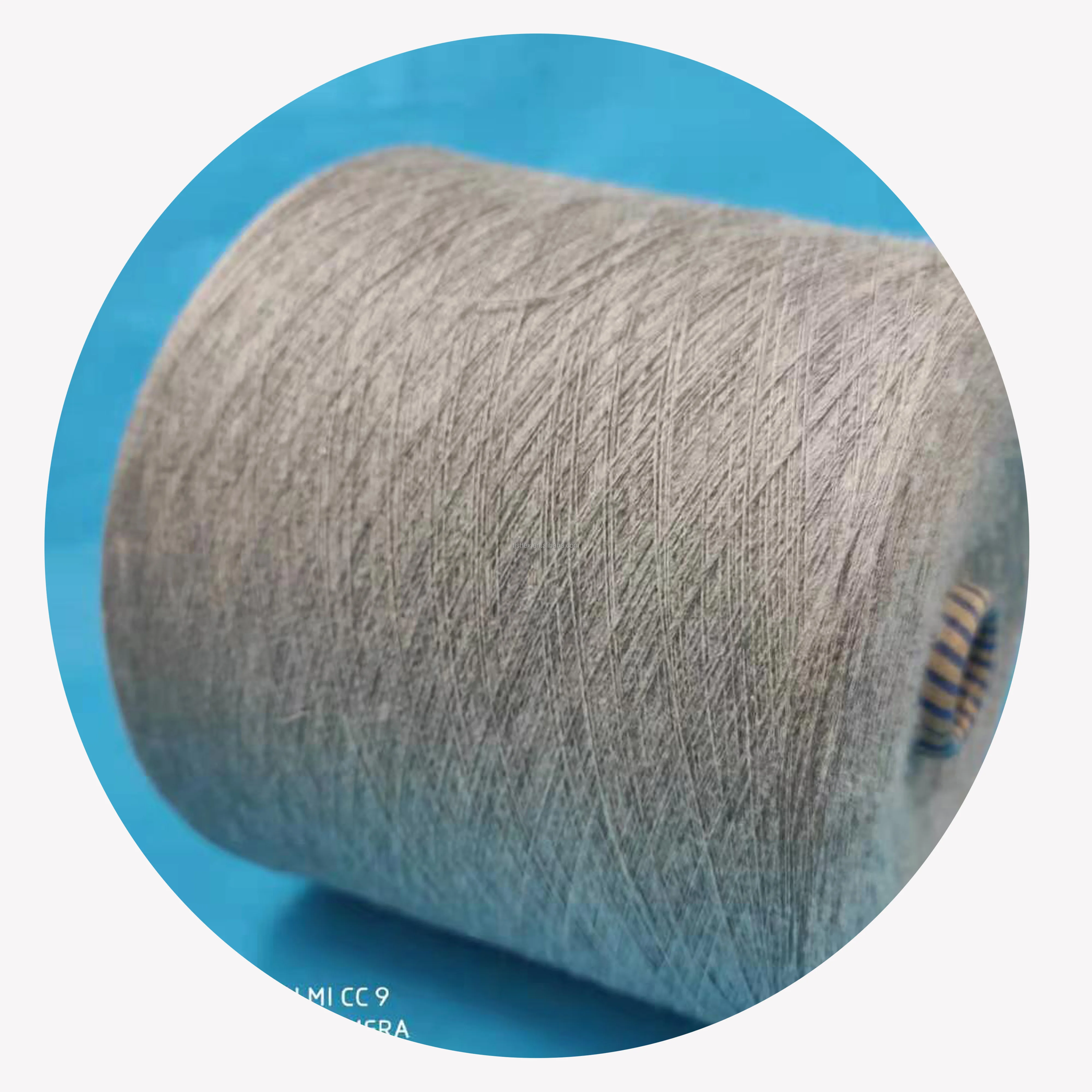 2021 TOP selling 26S 32S 30S polyester  blend  knitting bamboo yarns