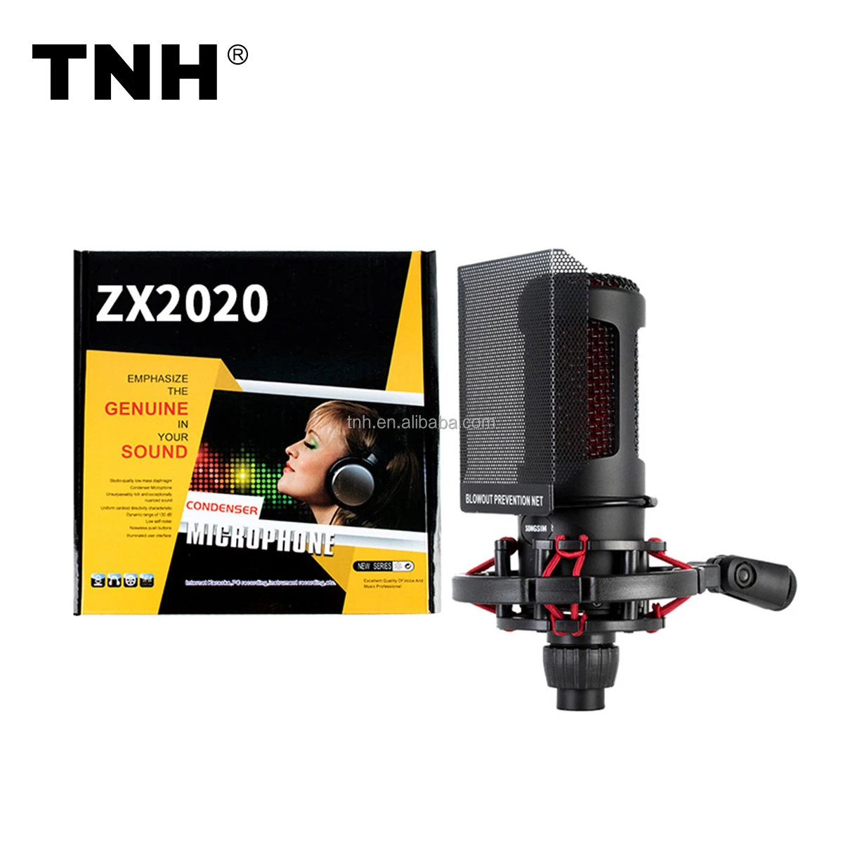 TNH CM- ZX2020 Wired 48V Condenser Microphone Professional