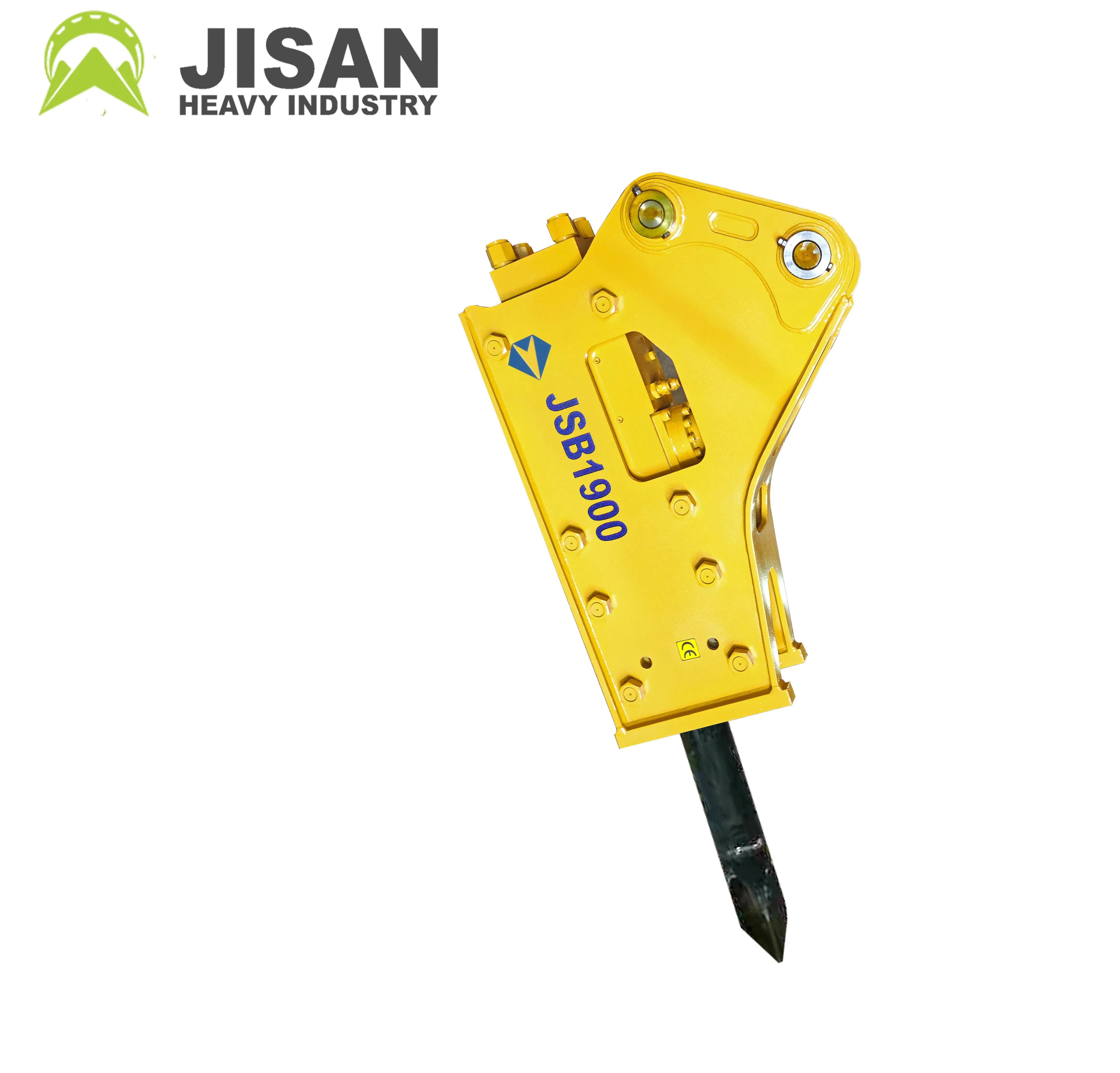JISAN Hydraulic Rock Breaker Hammer with 19-26 ton Suitable Excavator Hydraulic-gas System and High Energy Impact Frequency