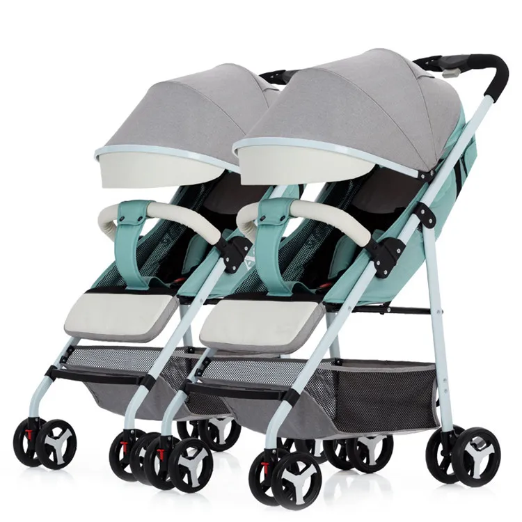 Baby boom twin prams on sale