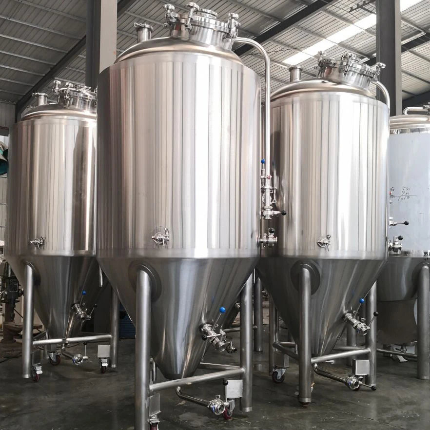 Медное пивоваренное оборудование используемое для пивоваренного завода Пивоваренная машина