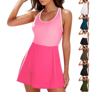 Custom Women Tankini Athletic Swimsuit 2 Piece Set High Performance Quick Dry Stretch Shorts Swimsuit