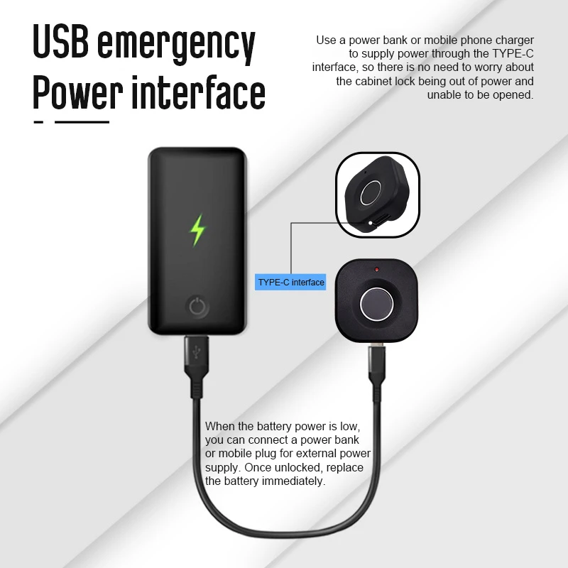 Cheap Mini Sensor Wardrobes Electric Fingerprint Safety Keyless Wireless Desk Cabinets and Lockers Smart Locks for Drawer