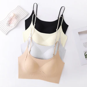 Underwear Women's Outward Expansion Soft Support Beautiful Back Seamless Invisible Small Chest Big Gathered Spice Cartoon Bra.