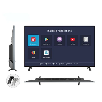 50 55 65 Inch Led 4K Smart Android 120Hz TV With T2S2 Dolby Vision Television