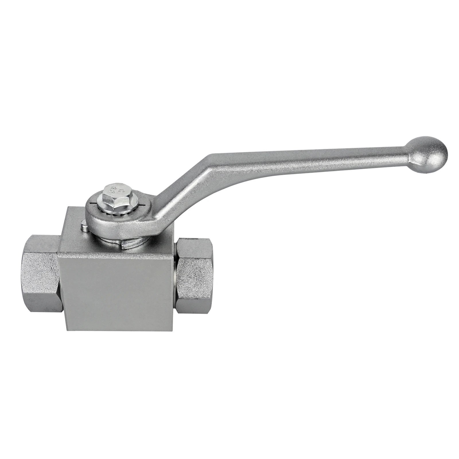 Гидравлический шаровой клапан высокого давления оцинкованные стальные шаровые клапаны 1/4 дюйма 3/8 1/2