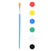 6 Colors 1 Brush  -3ml