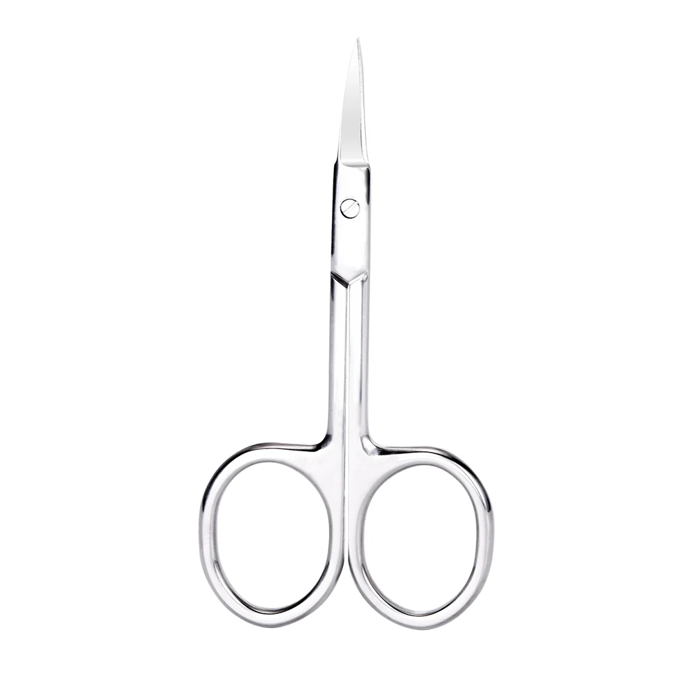 Beauty Makeup Curved Sharp Eco-friendly Silver Pointed Cuticle Scissors