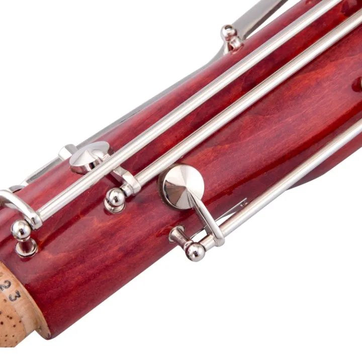 Maple Wood Musical Instrument C Key Bassoon