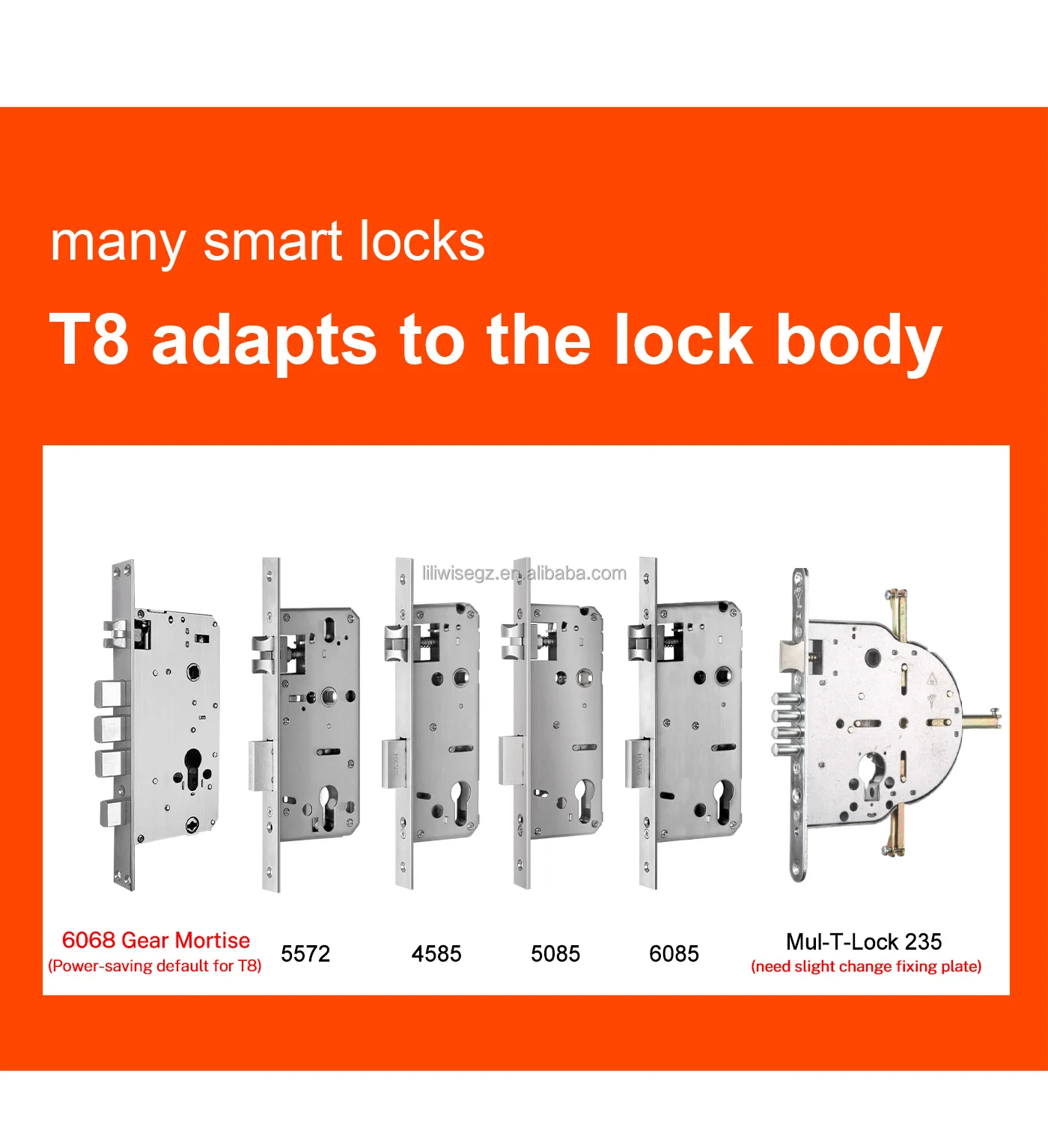 Liliwise Fully Automatic Push Pull Smart Door Lock with Mechanical Key for Residential and Apartment Security 8