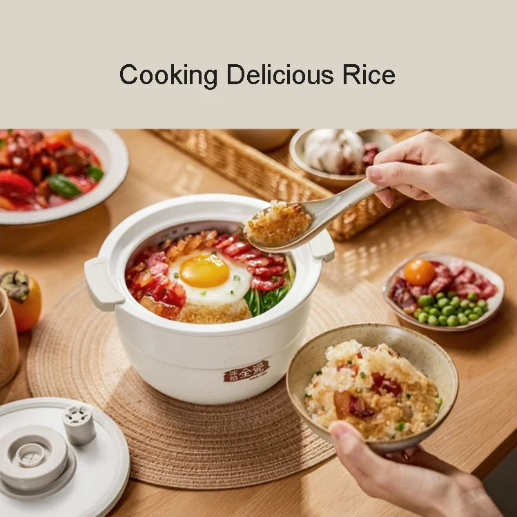 Digital Micropressure 4 Cups Rice Cooker Ceramic Rotating Arm Control