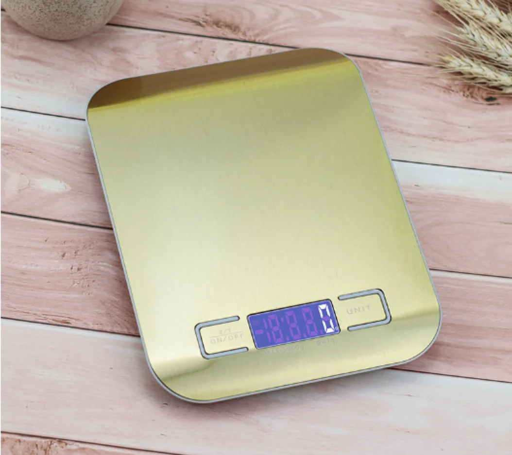 Kitchen Digital Scale for Food Rechargeable Portable Digital