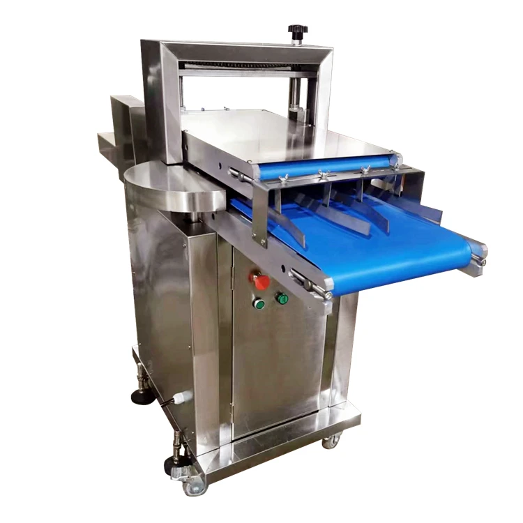 Automatic Bread Full Cutting Machine Burger Slicer Hot Dog Bun Half Cutter