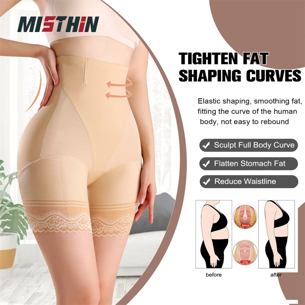 Wholesale Lace Full Body Shaping Seamless Underwear Women Tummy Control Bodysuit Shaper Pant Waist Trainer Shapewear for Women details