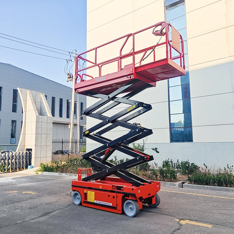 Tder Scissorlift Articulated Work Platform Elevated Work Platform With 