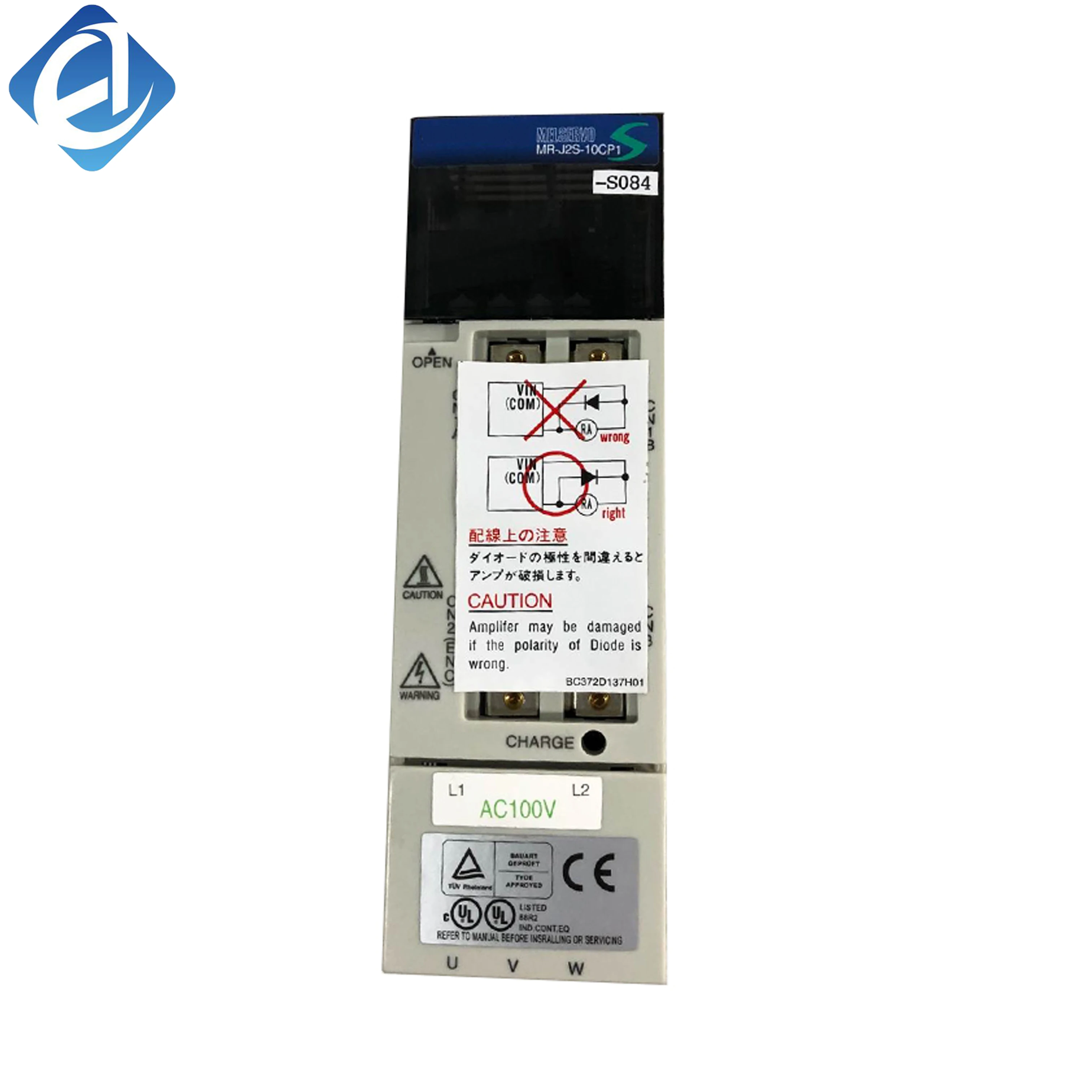 Nuwe oorspronklike MR-J2S-10CP-S084-servoversterker van die MR-J2S-reeks. Verskaf presiese posisiebeheer en is kompatibel met gepaarde servomotors vir klein industriële outomatiseringsuitrusting en meganiese sisteme.