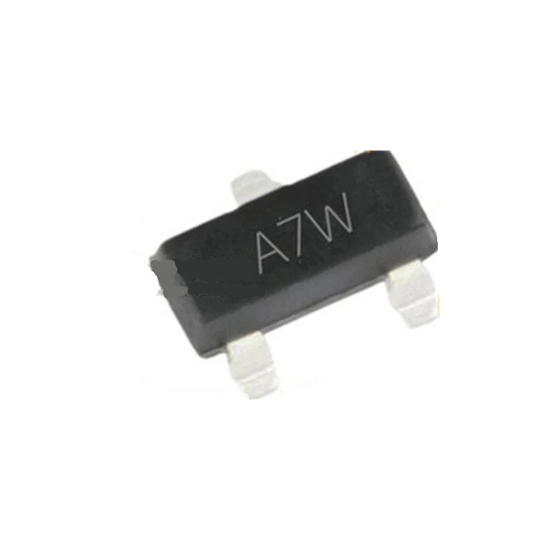 Original and New PNP Transistor SOT 23 A7w