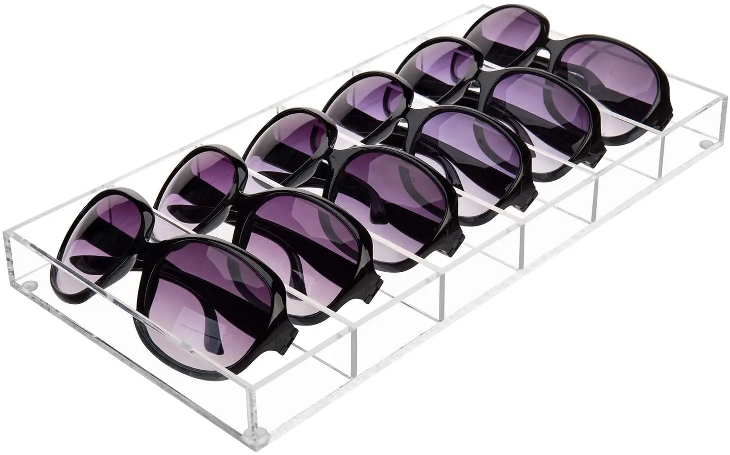 acrylic sunglass tray