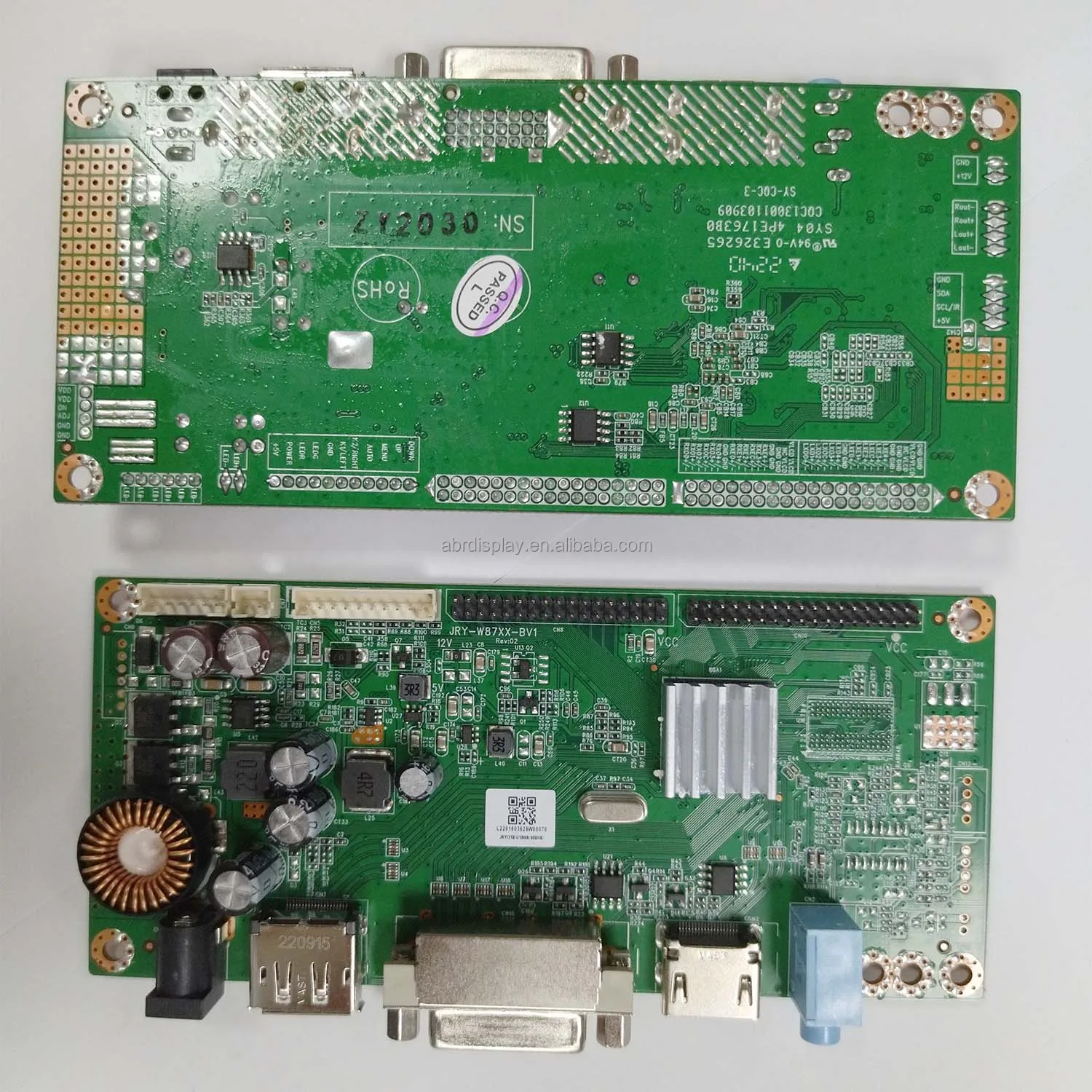 JRY-W5DFHD-BV1 LCD Driver Board - 23.8 Inch Touchscreen