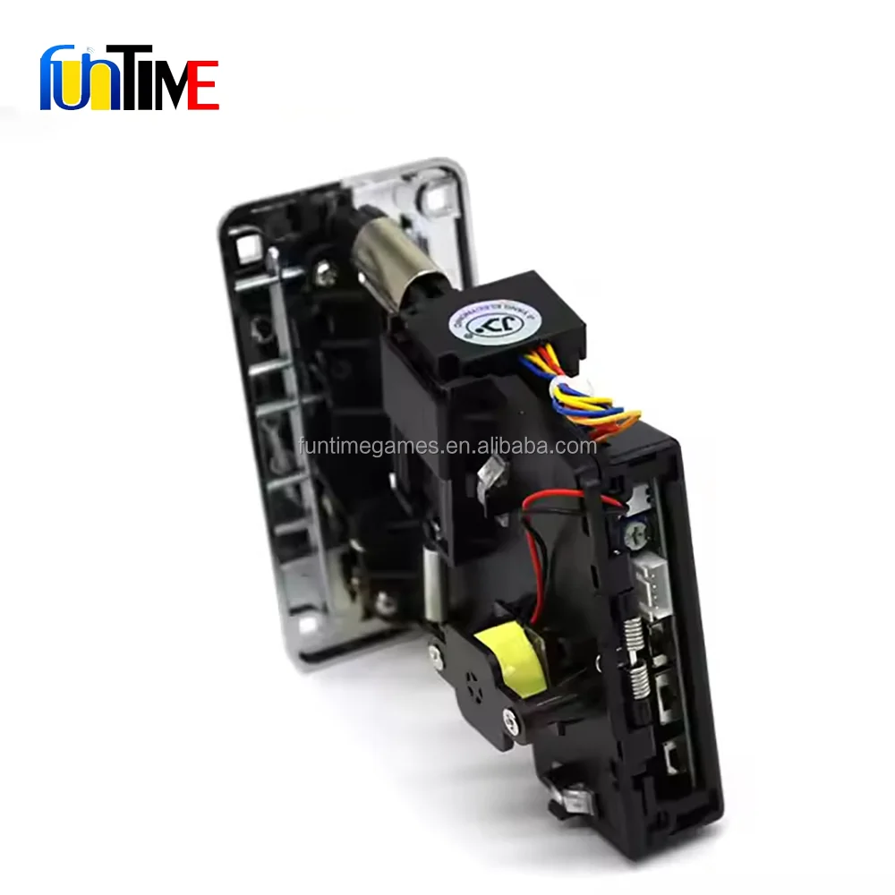For Laundry Universal Faceplate Metal with Time Timer Control Box of Game Machine Selector JY-100F Coin Slot Acceptor
