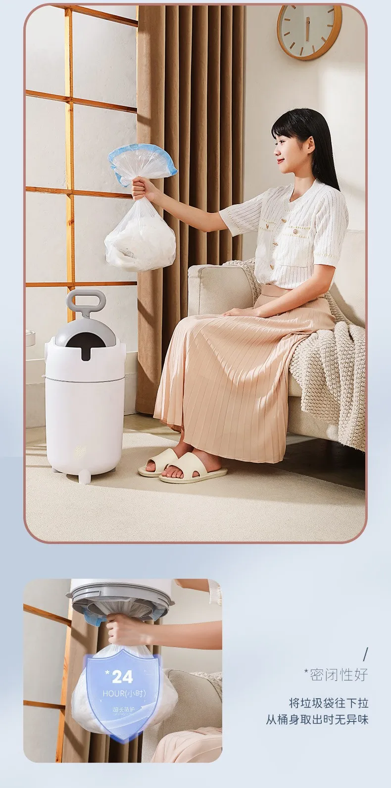 12l Plastic Diaper Pail Trash Can Buy 12l Plastic Diaper Pail Trash