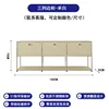 H model milky white-180-35-70cm-upper cabinet