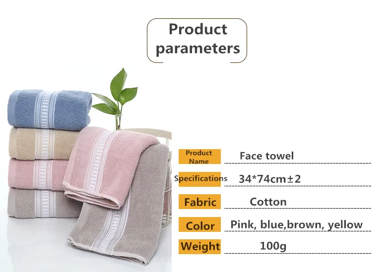 Hot factory direct sales customized home-hotel 100% pure cotton thick hand towel supplier