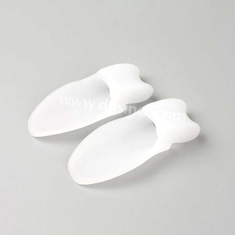 Free Sample Toe Spreader Separator Hallux Valgus Bunion Corrector Protector Silicone Gel Big Toe Bunion Pads