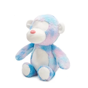 Customized Design Soft Recycle Fabric Small Stuffed Animal Monkey Stuffed Plush Toy Wholesale
