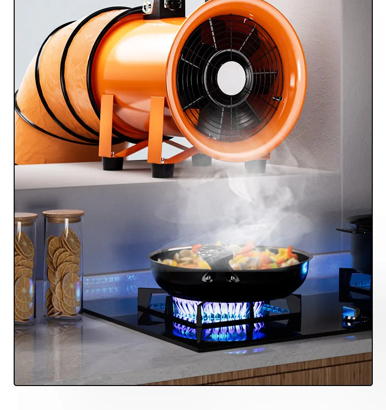 Axial Flow Fan, Portable, Aluminum, 3000rpm - detail 16