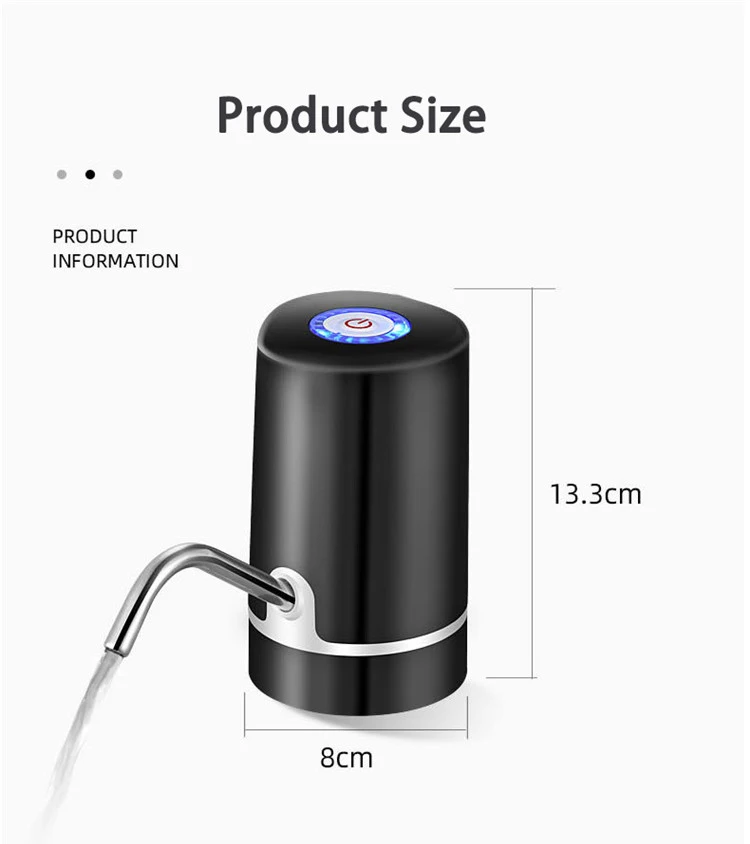 HE010 Portable Dual Pump Automatic Water Dispensers Bottle Water Dispenser Pump