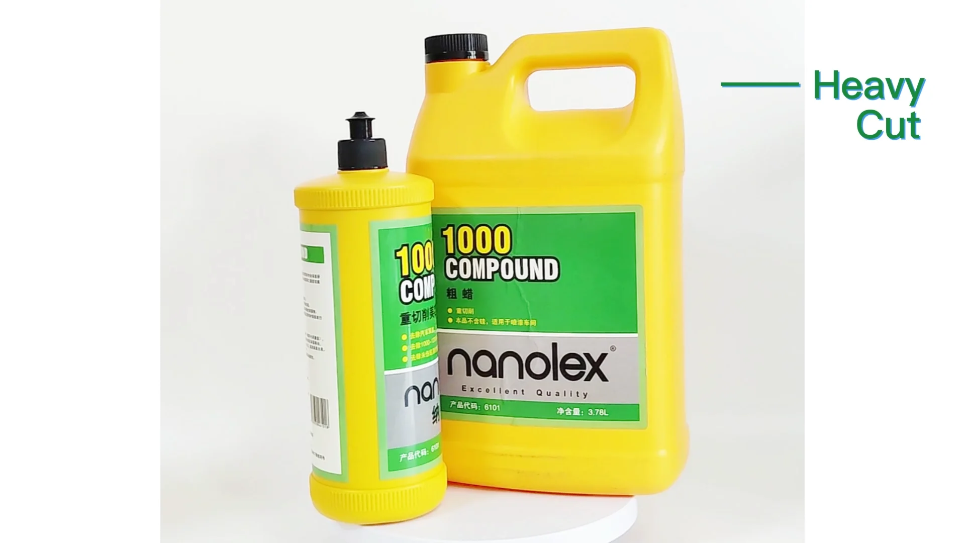 Aggressive Scratch Remover 1 Bottle Car Polishing Heavy Fast Cut Code