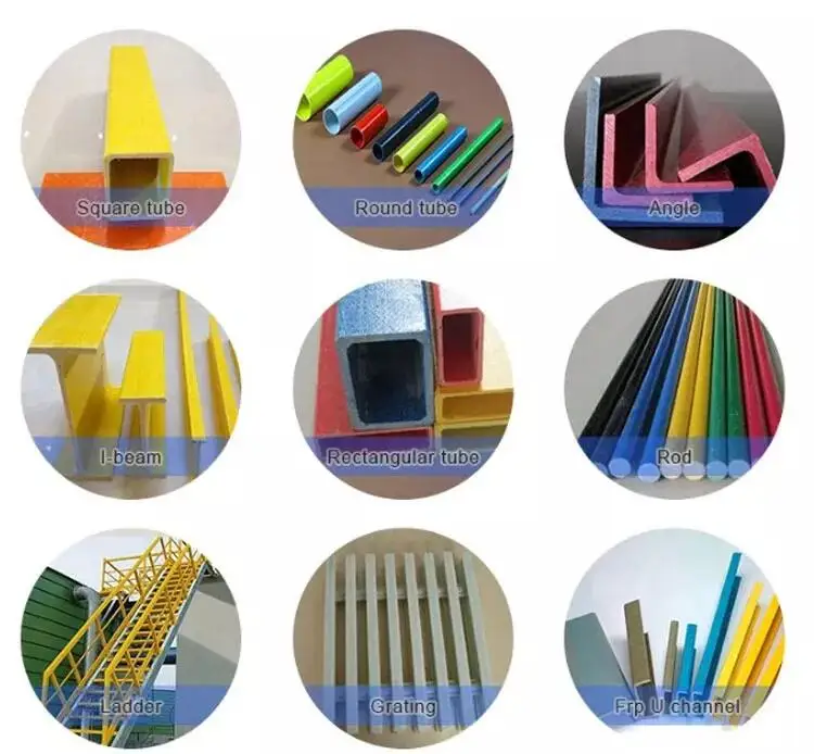 2022 Hot Selling Customized Colors Various Specifications Frp Fiberglass C Channel Cable Bridge