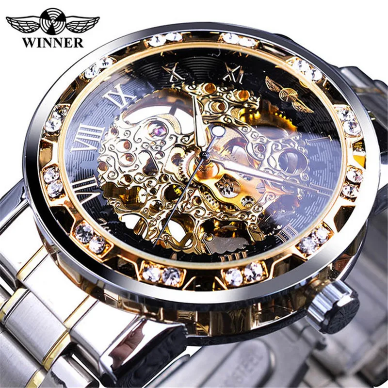 Reloj winner 2025 skeleton automatic