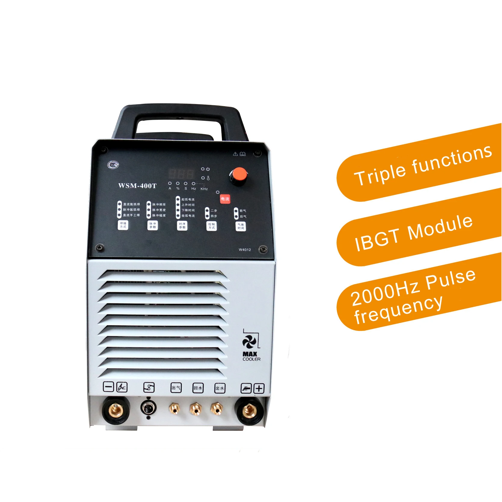 TAYOR Industrial TIG Pulse WSM-400T Digital Inverter IGBT DC 3PH Heavy-Duty Gun Welding Machine for Aluminum/Steel/Cast Iron supplier