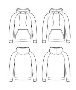 Customized logo Autumn Hoodie Loose Oversized Long Sleeved Solid Color Loose Hoodie for Both Men and Women