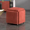 (Tessuto tecnologico spugna) Rosso arancio