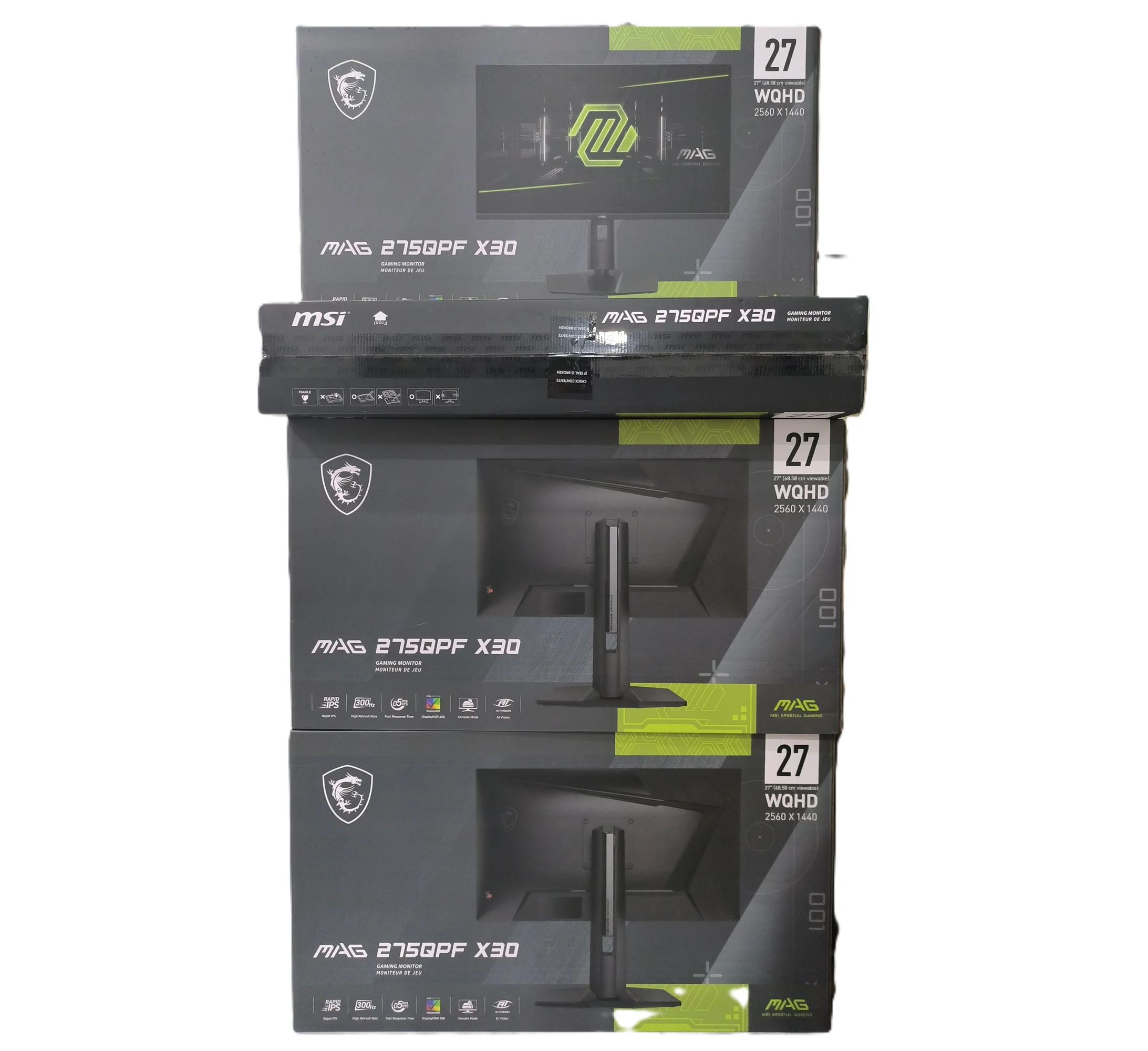 MSI MAG 275QPF X30 - 27 Inch Gaming Monitor with 300hz IPS