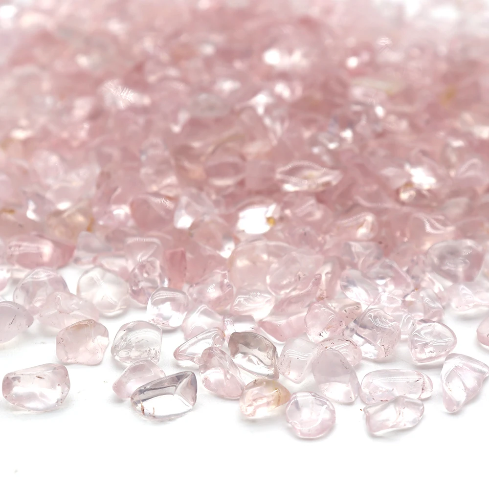 Bulk Wholesale Natural Gemstone Chips Healing Rose Quartz Chips Crystal