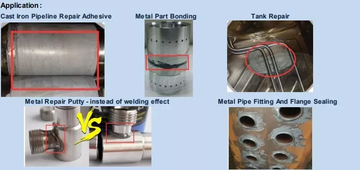 Plastic Metal Putty Plastic Filler Putty Casting Repair Adhesive - China  Casting Repair Adhesive, Cast Iron Adhesive