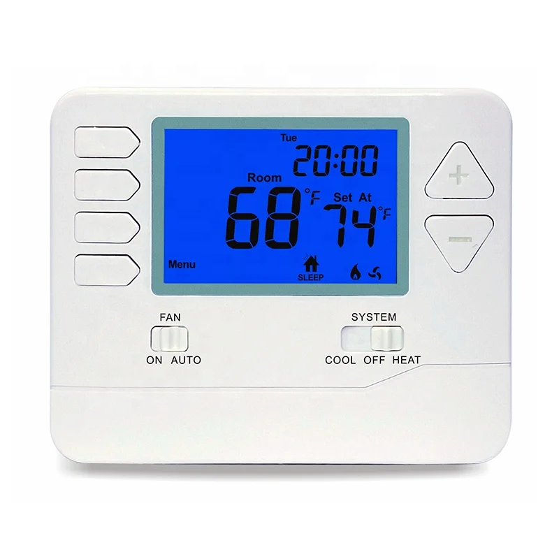 Aire acondicionado central programable de días Termostato de