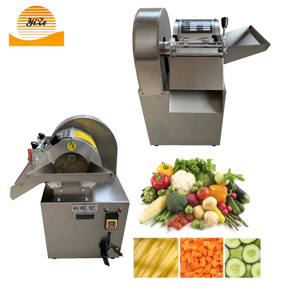 Automatic Salad Vegetable Cutting Slicer Food Processing Factory Vegetable  and Fruit Cutter Dicer Cubes Cutting Machine - China Vegetable Slicer,  Potato Slicer