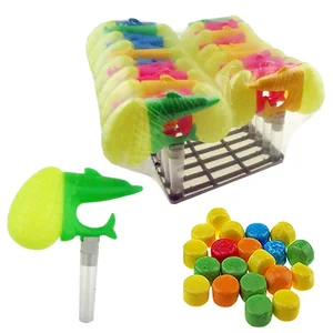 China Cheap Fun Fish Shape Water Gun Candy With Toy