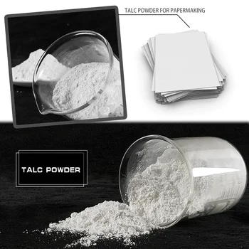 Factory Many Trace Elements Ultra-fine Talcum Powder for Papermaking CAS NO.14807-96-6