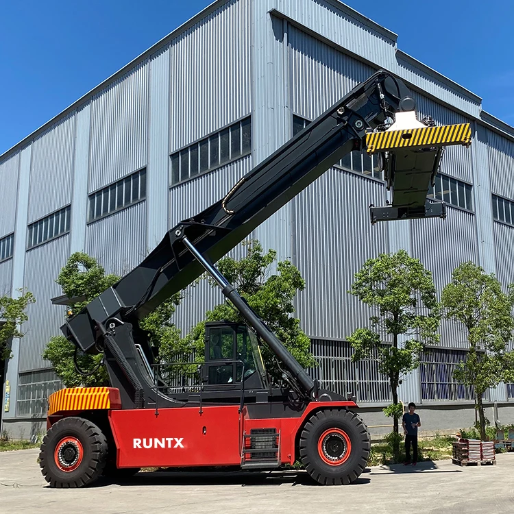 Container Reach Stacker 45000kg Container Handler Work at the Port Container Crane for Sale