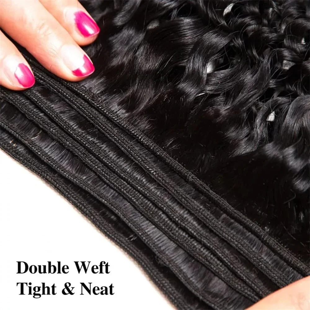 Braziliaanse water wave menselijk haar bundels remy extensions_voghion.com